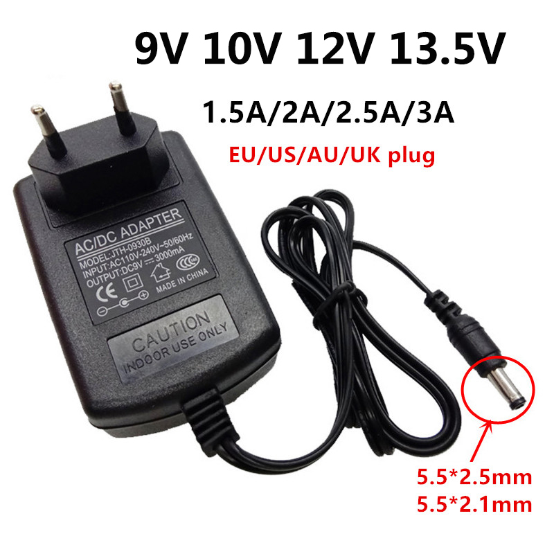 12V 3A power supply product photo from AliExpress